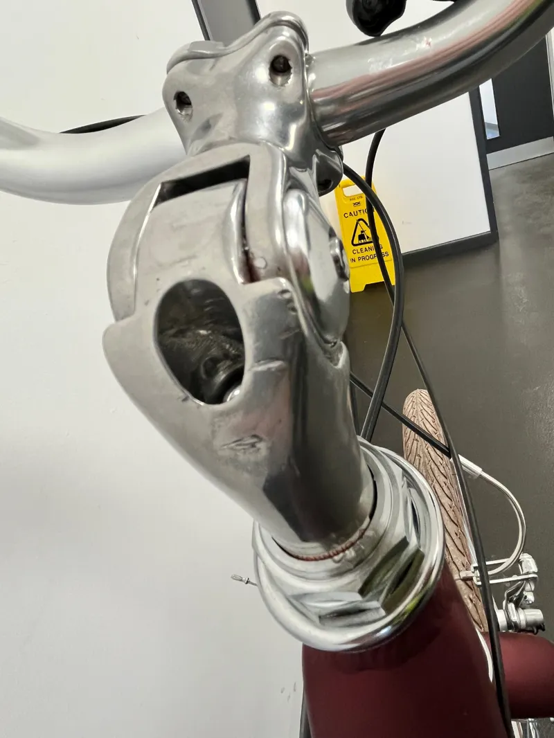 EX-DISPLAY Raleigh Pioneer Grand Tour Lowstep Women's Hybrid Bike 18 Inch 2023 in Red-2